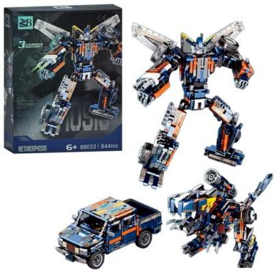 Конструктор 3в1 (робот, динозавр, машина), в кор-ці