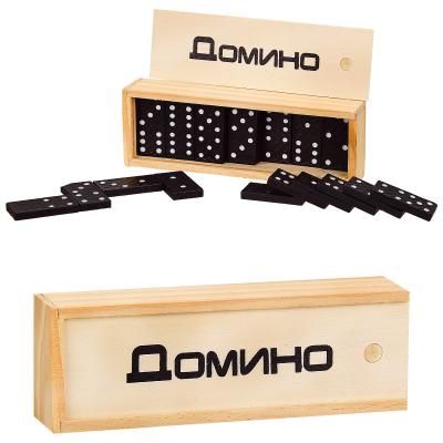 Доміно в дерев'яному футлярі