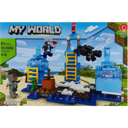 Конструктор Minecraft "Війна павуків"318 дет., 85002