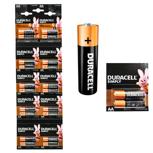 Батарейки DURACELL AA, LR6-20 Батарейки DURACELL AA, LR6-20