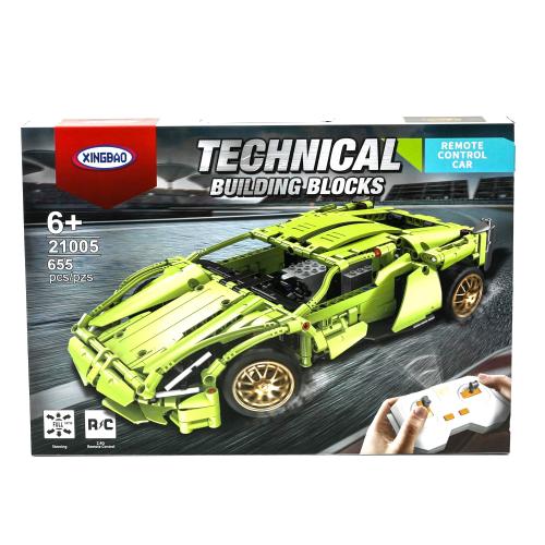 КОНСТРУКТОР СПОРТКАР, РАДИОУПРАВЛЯЕМЫЙ, XB-21005-7 КОНСТРУКТОР СПОРТКАР, РАДИОУПРАВЛЯЕМЫЙ, XB-21005-7