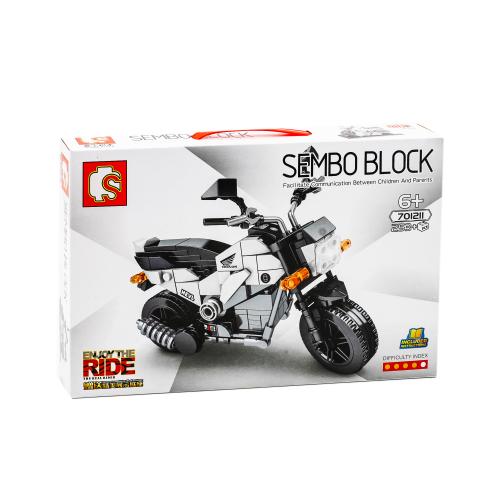 Конструктор Sembo Block "Мотоцикл", 701211