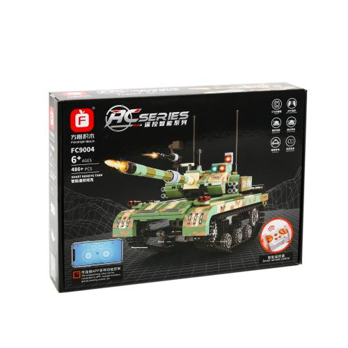 Конструктор Танк гусеничний FC9004 ACseries на радіокеруванні 486 деталей USB-зарядка, FC9004 Конструктор Танк гусеничний FC9004 ACseries на радіокеруванні 486 деталей USB-зарядка, FC9004