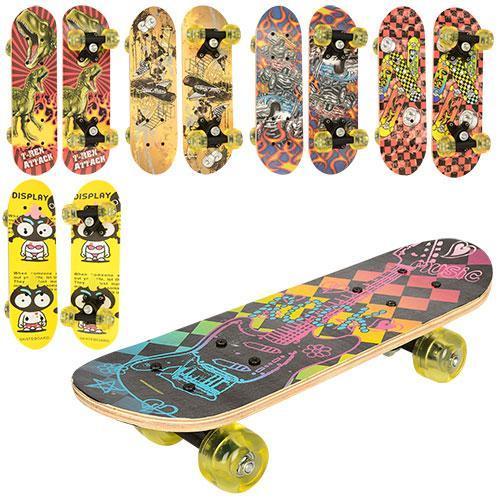 Скейт, 6 видов, в пакете, MS 0324-3