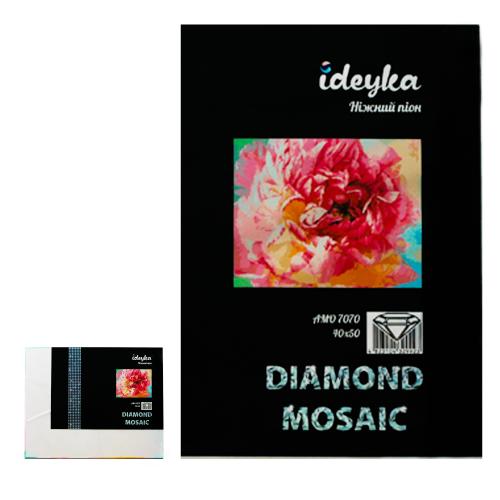 Набор с алмазной мозаикой "Нежный пион", ID-AMO7070