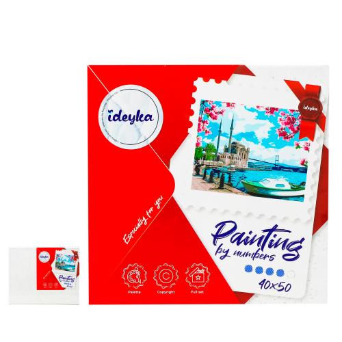 Набор для росписи по номерам "Яркий Стамбул", ID-KHO2757