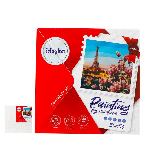 Набор для росписи по номерам "Парижские магнолии", ID-KHO3601 Набор для росписи по номерам "Парижские магнолии", ID-KHO3601