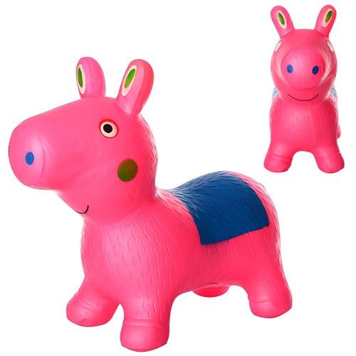 Прыгун резиновый, свинка, в кульке, MS 0327-1 Прыгун резиновый, свинка, в кульке, MS 0327-1