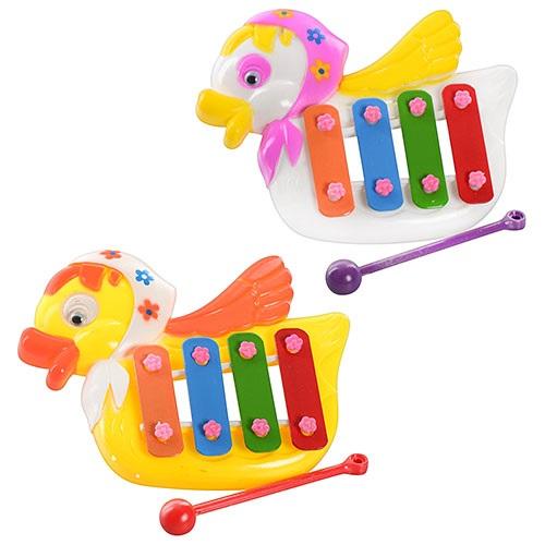 Ксилофон, 2 цвета, в кульке, 1003B Ксилофон, 2 цвета, в кульке, 1003B