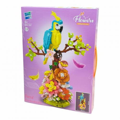 Конструктор"Пташиний сад" 296 дет., 101-17