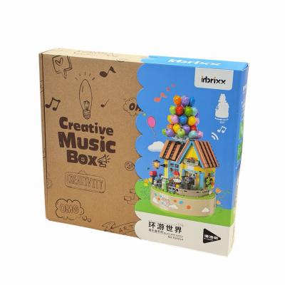 Конструктор МУЗИЧНА СКРИНЬКА-БУДИНОЧОК З ПОВІТРЯНИХ КУЛЬОК 528 дет.