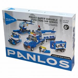 Конструктор "Поліцейська частина" 637 дет.