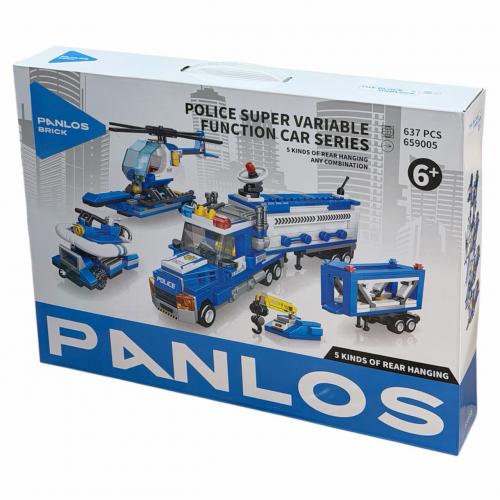 Конструктор "Поліцейська частина" 637 дет., 659005 Конструктор "Поліцейська частина" 637 дет., 659005