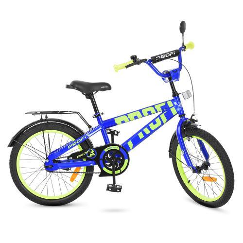 Велосипед PROF1 Flash, 2 кол., 20д., синий, в кор-ке, T20172