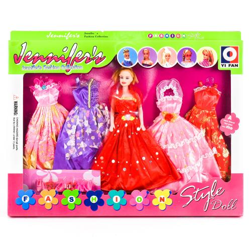 Кукла Дженнифер с нарядом, M 0326 U-R