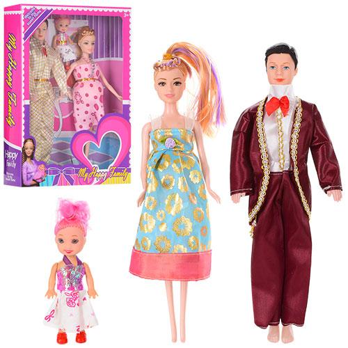 Родина, 27 см і 28 см, дитя 10 см, мікс видів, в кор-ці, 1807-04 Родина, 27 см і 28 см, дитя 10 см, мікс видів, в кор-ці, 1807-04