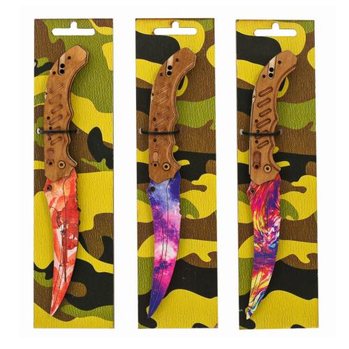 Ніж дерев'яний "Фліп розкладний", FL-3