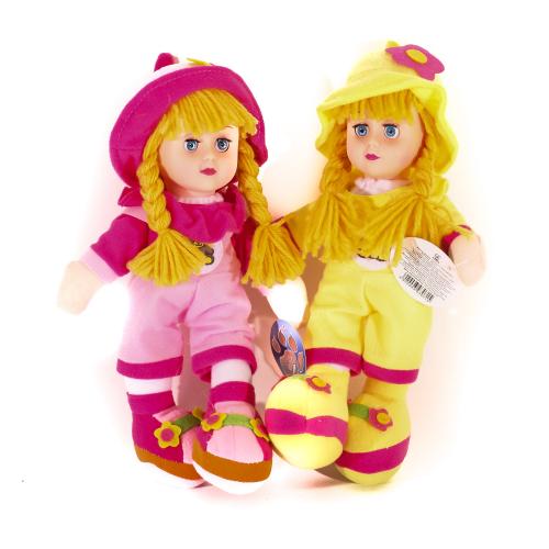 Лялька м'яконабивна, в пакеті, Лял0810