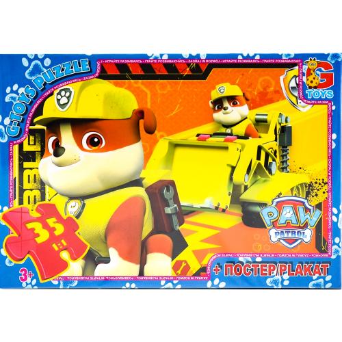 Пазлы из серии "Paw Patrol", 35 элементов, GP-PW0843