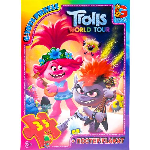 Пазлы из серии "Тролли", 35 элементов, GP-TR0076