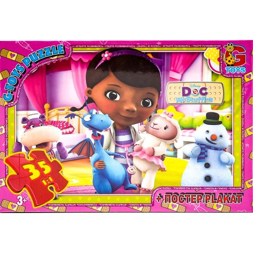 Пазлы из серии "Доктор Плюшева", 35 элементов, GP-DP00647