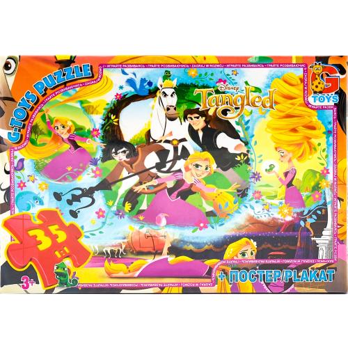 Пазлы из серии "Рапунцель", 35 элементов, GP-TA007