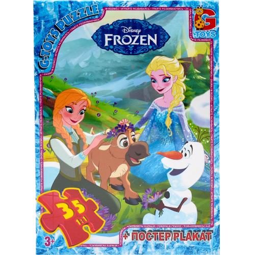 Пазлы из серии "Frozen", 35 элементов, GP-FR008