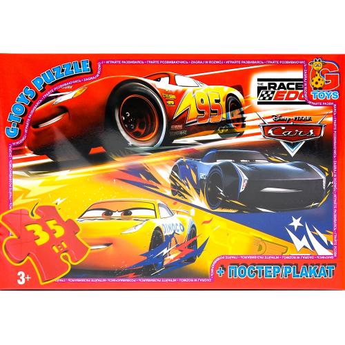Пазлы из серии "Тачки", 35 элементов	, GP-Z10187