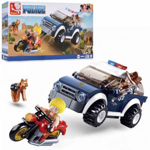 Конструктор SLUBAN Поліція, M38-B0650