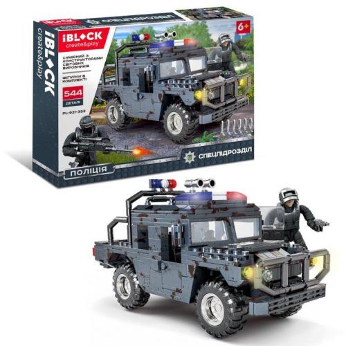 Конструктор IBLOCK Спецпідрозділ, 7T-PL-921-352