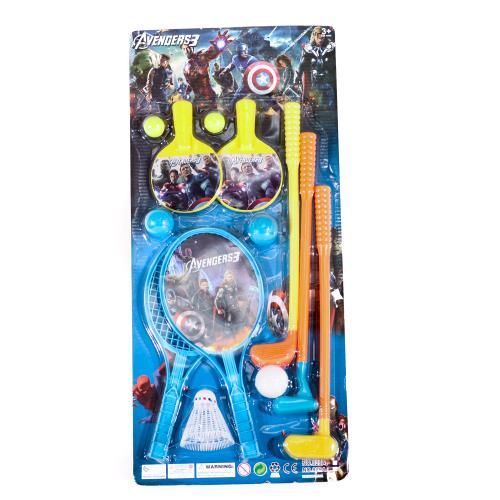 Набор спортивный, 4 вида, на листе, M 5463