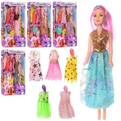 Лялька з нарядами, 27 см, мікс видів, в кор-ці, 3510E