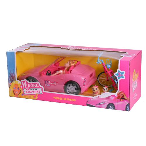 Кукла с авто, в кор-ке, K877-30E