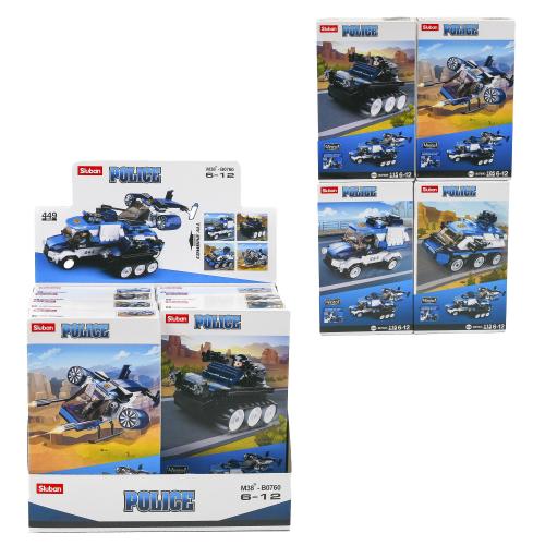 Конструктор SLUBAN, от 105 деталей, M38-B0760