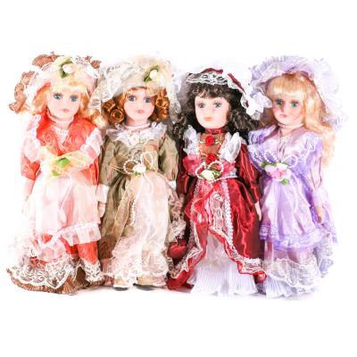 Кукла фарфоровая, 8 видов, в кор-ке, X11482