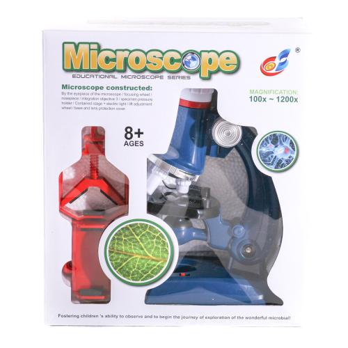 Микроскоп, в кор-ке, C2135-2136