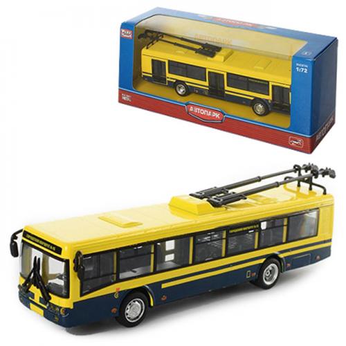 Троллейбус, металл, в кор-ке, 6407D