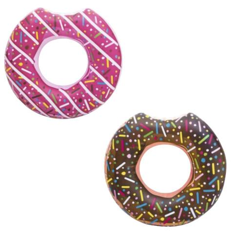 Коло дитяче для плавання, 100 см с ручками, пончик, 9090006