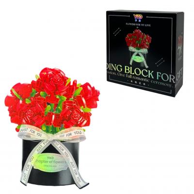 Конструктор подарунковий набір БУКЕТ ЧЕРВОНИХ ТРОЯНД Конструктор подарунковий набір БУКЕТ ЧЕРВОНИХ ТРОЯНД