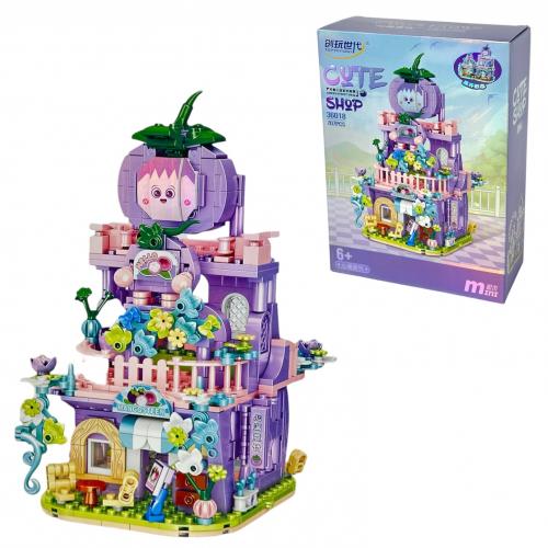 Конструктор БАМБУК ЕКЗОТИЧНЕ КАФЕ 707 деталей, 36018 Конструктор БАМБУК ЕКЗОТИЧНЕ КАФЕ 707 деталей, 36018