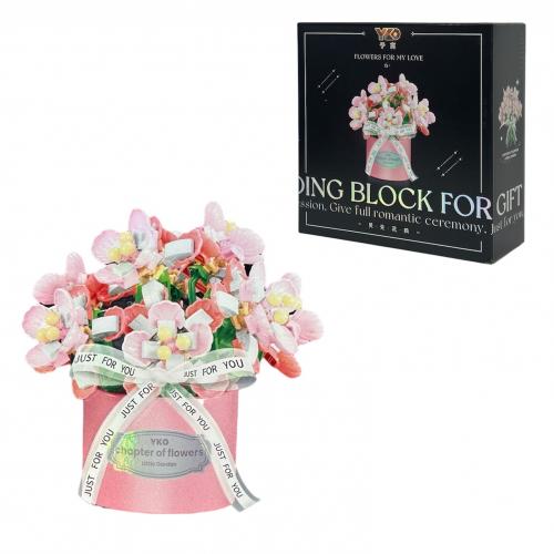 Конструктор подарунковий набір РОЖЕВІ ТРОЯНДИ З МУШЛЯМИ, P2364 Конструктор подарунковий набір РОЖЕВІ ТРОЯНДИ З МУШЛЯМИ, P2364