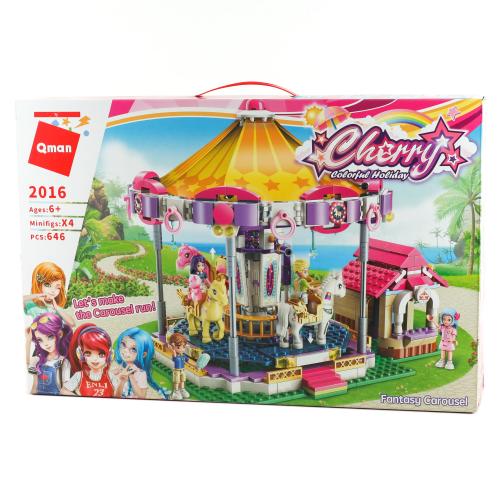 Конструктор Qman, 646 деталей, 2016-9