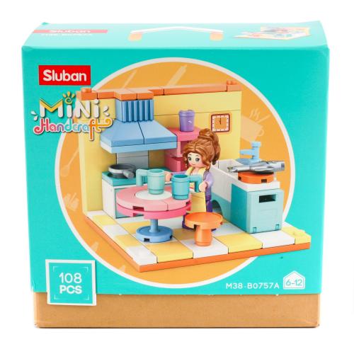 Конструктор SLUBAN, 108 деталей, M38-B0757A