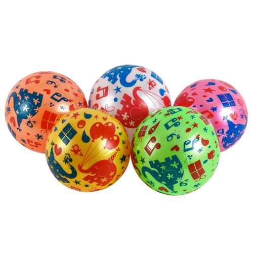 Мячик резиновый, микс цветов, в кульке, YW1887