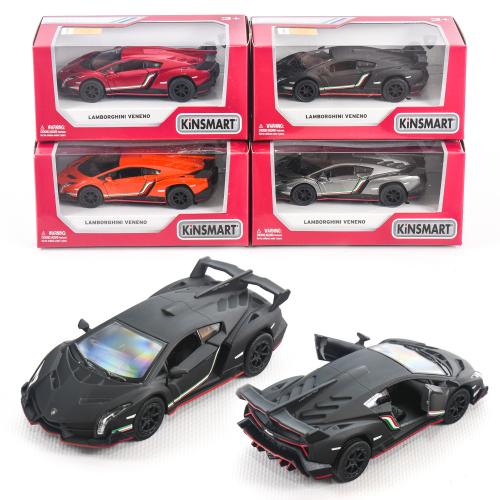 Машинка металлическая Lamborghini Veneno, KT 5367W