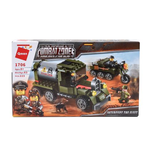 Конструктор Qman, 223 детали, 1706 Qman