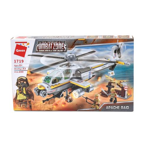 Конструктор Qman, 280 деталей, 1719