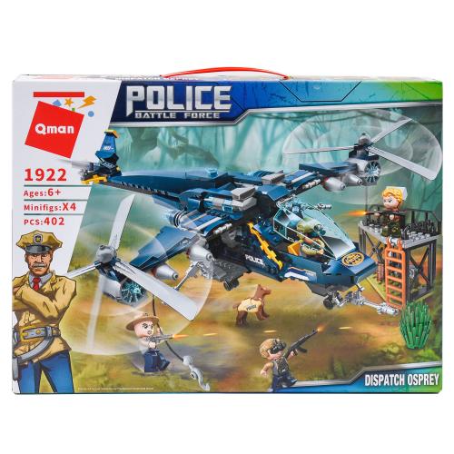 Конструктор Qman, 402 детали, 1922 Qman
