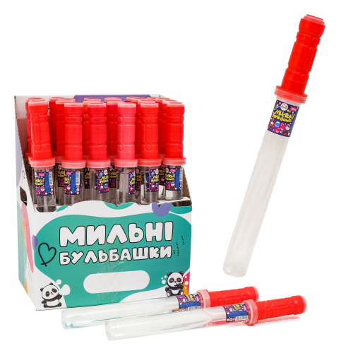 Мильні бульбашки "Паличка-меч Люмінесцент" 160 мл, P-2511 Мильні бульбашки "Паличка-меч Люмінесцент" 160 мл, P-2511