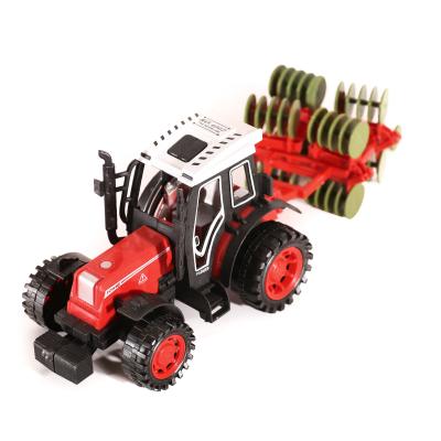 Трактор с прицепом, инерц-й, в слюде, 4007A-3 Трактор с прицепом, инерц-й, в слюде, 4007A-3